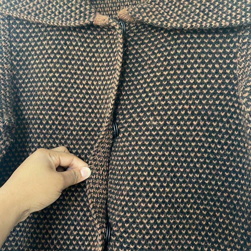 Le Maglie Di Sofia Button Down Brown Cardigan View 4